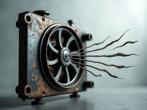 Perusahaan terbaru Blog tentang Mekanik di Mesa Menguraikan Suara Kipas Radiator Mobil yang Umum