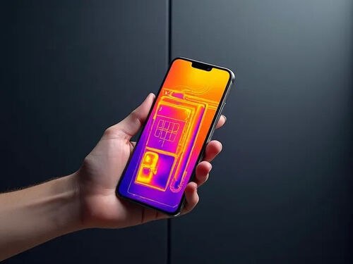 Perusahaan terbaru Blog tentang Phonemax Munculkan Smartphone Imaging Termal R4 GT