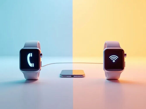 Perusahaan terbaru Blog tentang Panduan Pembelian Jam Tangan Cerdas Kartu SIM Vs Panggilan Bluetooth Dibandingkan