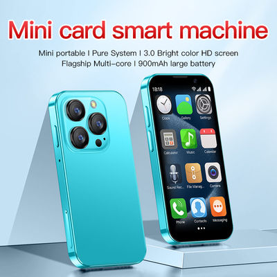 Bluetooth 4.0 Pengakuan Wajah Dual SIM Gaya klasik XS18 Pro 3G 3.0''Mini Phone 2+16GB