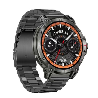 Harga yang bagus KC89 1,8 Inch Bentuk Bulat Jam Tangan Seluler Pengingat Getaran Lama on line