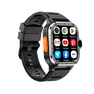 GPS Navigasi 4G Square Android Watch Dengan 1920x1080 30fps Video Decoding