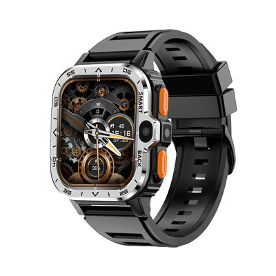 PGDWATCH 4+64GB Perak Android Square Fitness Watch HD Dual Camera NFC 4G