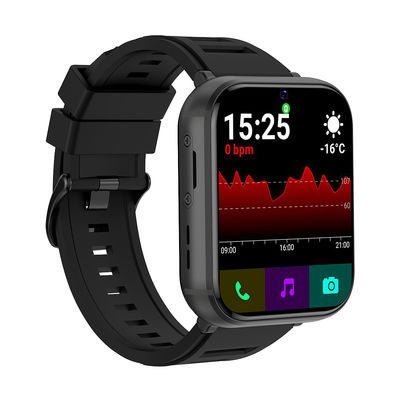 Harga yang bagus Q668 4G LTE Smart Watch hitam 4+64GB 1.99'' Screen Dual Camera Quad Core 930mAh Android 9.0 Pria on line