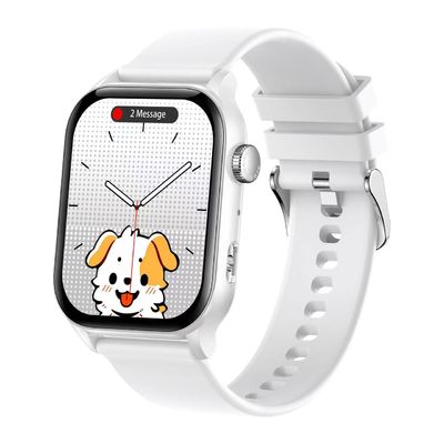 Harga yang bagus Fitness Square Shape Smart Watch GPS Pelacakan Android Smartwatch Untuk Wanita on line