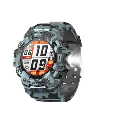 Harga yang bagus Ringan Bentuk Bulat Smart Watch Keakuratan Tinggi Water Resistant Fitness Watch on line