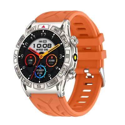Harga yang bagus Mode Latihan Bentuk Bulat Smart Watch Menerima Pesan GPS Smart Watch on line