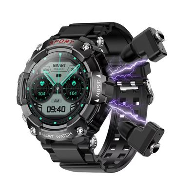 Dapatkan yang terbaik dari kedua dunia dengan TWS Smart Watch dan Earbuds Wireless Sempurna untuk penggemar kebugaran