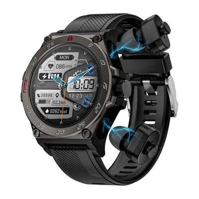 Harga yang bagus Wireless Smart Watch Dengan Earbuds TWS Compact Monitor Kesehatan Dan Tetap Dihibur on line