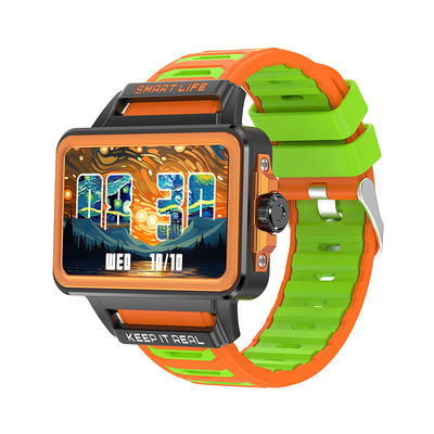 1.57 inci TFT HD Screen Square Fitness Watch S666 Untuk IOS Dan Android