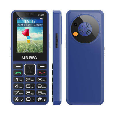 2.4 Inch IPS Display Screen Ponsel Untuk Orang Tua 1700mAh Baterai Orang Tua Ponsel