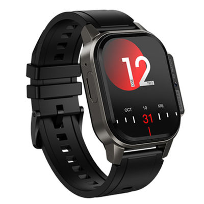 Harga yang bagus Rainbuvvy DM62 Hitam AMOLED HD Display Smartwatch 4+64GB Android 8.1 on line