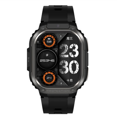 DM63 Asisten Suara 4G LTE Smart Watch 2.13''HD Monitoring Aktivitas Layar