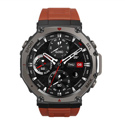 DM58-GPS Zinc Alloy GPS Smart Watch 5ATM BLE 5.3 500mAh Baterai Waterproof Sport Watch
