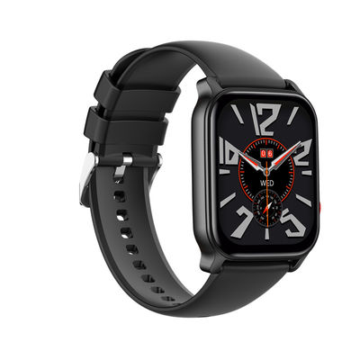 Harga yang bagus 1.83 IPS Display Square Shape Smart Watch 300mAh Smart Watch Pelacak Kebugaran on line
