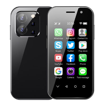 Versi UE Smartphone ukuran kecil 4G XS15 PRO Face ID Tipe C Ponsel layar kecil