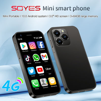 Harga yang bagus XS15 Dual Card Smartphone 4G Kecil 3+64GB Kompak Dengan Kamera Depan on line
