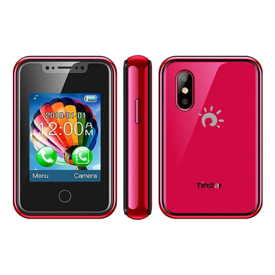 1.77 inci 2G Smartphone dengan Touch Tone Operasi Mode Rekaman Fungsi Kompatibilitas