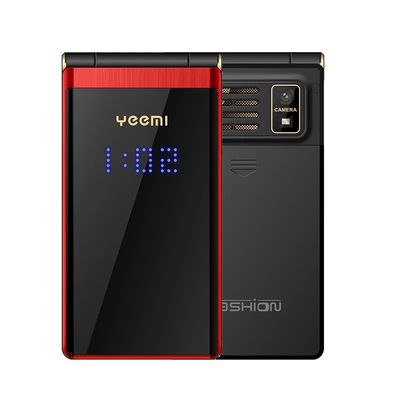 2.8 Inch Display 2G Fitur Ponsel M2-C 1800mAh Baterai Dan E-Book Flip Ponsel