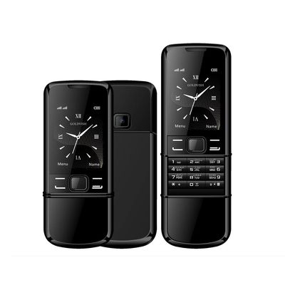 Harga yang bagus Baru Klasik 8800 Slider Ponsel 2.4 inci Layar 2G GSM Dual SIM Bluetooth on line