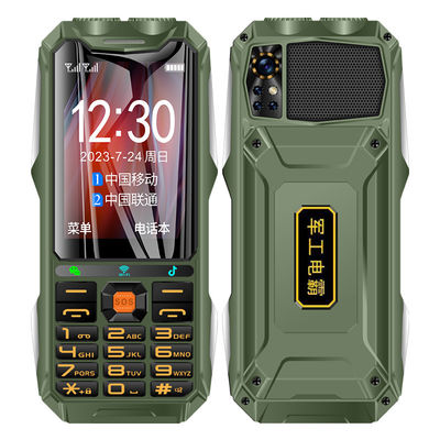 Q9+ 4G Senior Friendly Cell Phones Bluetooth SOS 5400mAh Backup Baterai Panjang