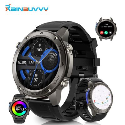 DM56-GPS Android Smart Watch Long Standby GPS Dengan Kompas Untuk Kebugaran