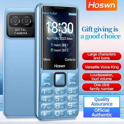 i79 (H6) 4G Elderly Mini Cellphone 2.4'' TFT Screen 32MB RAM Torch Dual SIM Keyboard bahasa Inggris