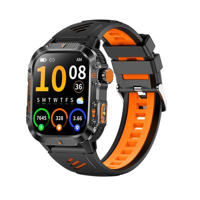 Harga yang bagus Jam Tangan Pintar Olahraga GPS 2.01'' Tampilan IPS Bluetooth Bicara Ketinggian Barometer Kompas Senter LED on line
