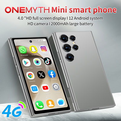 Harga yang bagus 4G Mini Smartphone 4.0 Inch Display Android 12 Dual SIM 2+16GB ROM 5MP Kamera Depan dan Belakang on line