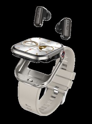 T99 TWS Smartwatch Nirkabel 2.02 inci IPS 320x385 BT5.0 Panggilan Bluetooth IP67 Tahan Air 300mAh