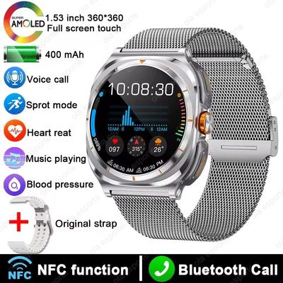 Harga yang bagus TWS Smart Watch Durable Alloy PC Material IP67 Waterproof Full Touch Screen GT98 on line