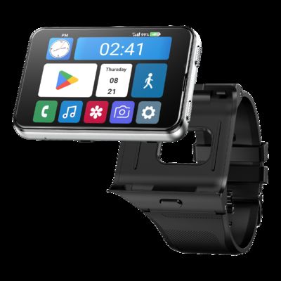 S999 plus Android 11 OS MTK6761 2.0+8.0MP Dual Camera 4+64GB BT GPS WiFi Telepon Panggilan 4G Smartwatch