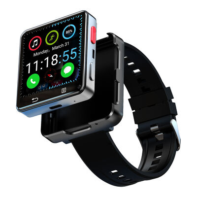 S998 4G Smart Watch Android 11.0 OS 2.64'screen MTK6761 Kamera Dual 1200mAH Baterai Wifi GPS