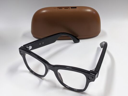 Smart AI Kacamata 1080P HD M02 Ultra ChatGPT 3600mAh Casing Pengisian 32GB Terjemahan Musik Video