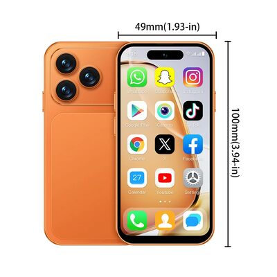 Ponsel pintar Orange A18 Pro 4.0 inci Android 12.0 2000mAh 4G dual SIM baru 2026