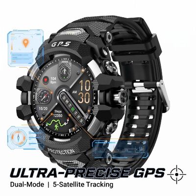 Harga yang bagus GPS Olahraga Smart Watch Offline Peta 2GB 10ATM Waterproof Kompas 1.43 