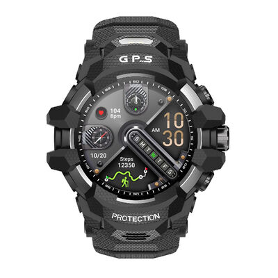 PG999 GPS AMOLED 1.43-inch screen 30m waterproof IOS / Android systems smartwatch