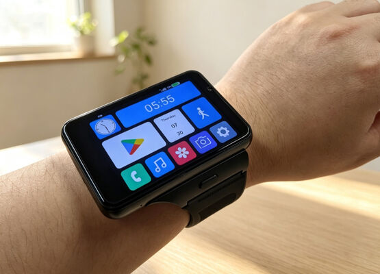 Harga yang bagus 4G Smart Watch Android 11 OS Quad Core 2.88