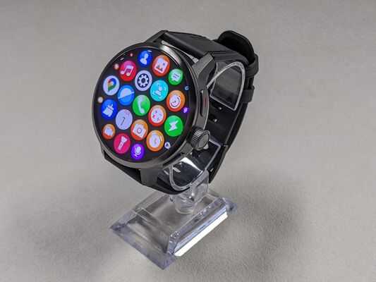 Harga yang bagus DM82 4G LTE Android 8.1 OS 2+16GB Layar AMOLED Bulat WiFi & GPS Pelacakan Baterai 1520mAh Smartwatch on line