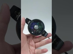 Pendingin Klip Belakang Semikonduktor Ponsel Pintar GT30 untuk Pendingin Game PUBG dengan Lampu Warna-warni RGB Keren