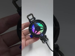 TL07 Kipas Pendingin Telepon Magnetik 5V/3A untuk PUBG Mobile - Kipas Pendingin Beku Semikonduktor dengan Suhu Digital