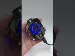 X20 Mobile Phone Type-C System Back-clip Semiconductor Cooling Fan Radiator untuk PUBG Game Cooler untuk
