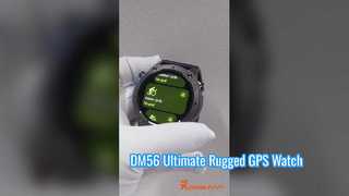 Jam Tangan Pintar GPS DM56 Baru 1.43 ''HD Layar AMOLED Multi GNSS Kompas, Barometer & Altimeter 5