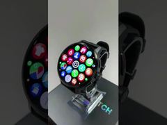 Versi Global DM82 4G Android 8.1 OS Jam Tangan Pintar Layar AMOLED 1,75 inci HD Berputar 180°