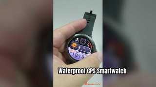 Rainbuvvy DM76 Jam Tangan Pintar Olahraga GPS Layar AMOLED 1.32 ''Jam Tangan Tahan Air 5ATM Baterai 360MAh